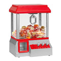 Retro Candy Grabber Süßigkeitenautomat – Die klassische Greifarm-Maschine für Zuhause (Rot)